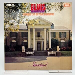 Elvis Presley Graceland Recorded Live On Stage In Memphis LP (1974) CPL1-0606